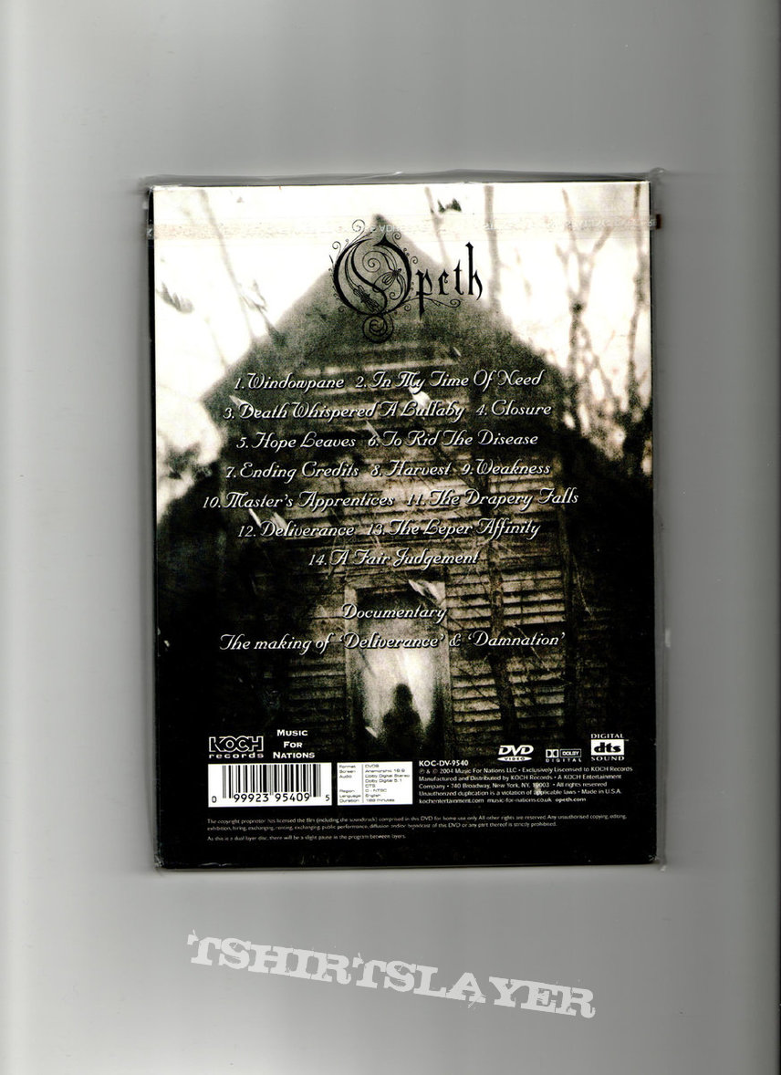 Opeth ‎– Lamentations - Live At Shepherd&#039;s Bush Empire 2003 (DVD 2004)