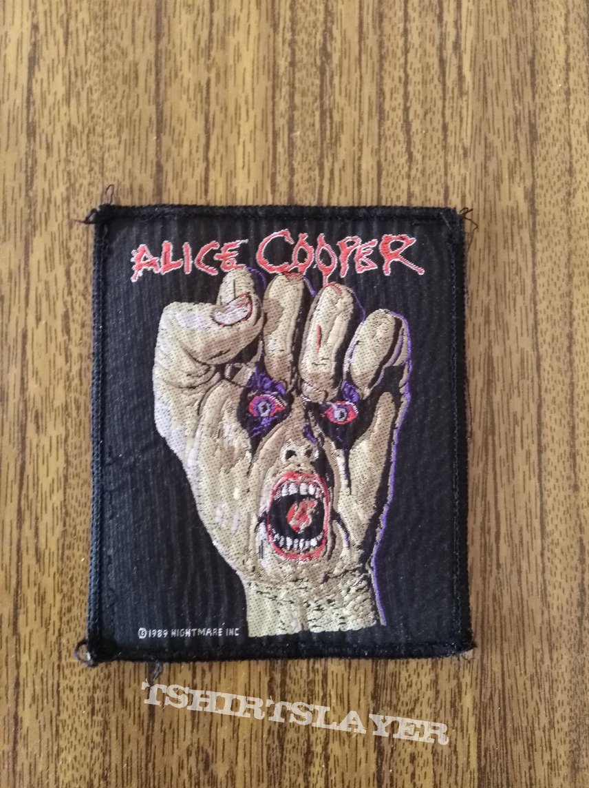 Alice Cooper - Raise Your Fist And Yell Patch