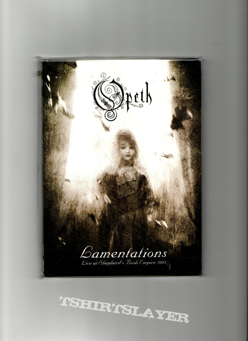 Opeth ‎– Lamentations - Live At Shepherd&#039;s Bush Empire 2003 (DVD 2004)