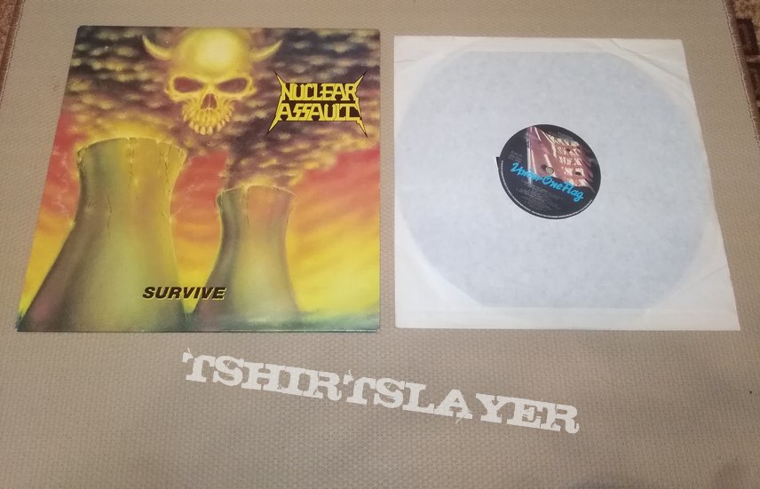 Nuclear Assault ‎– Survive (1988) Vinyl LP