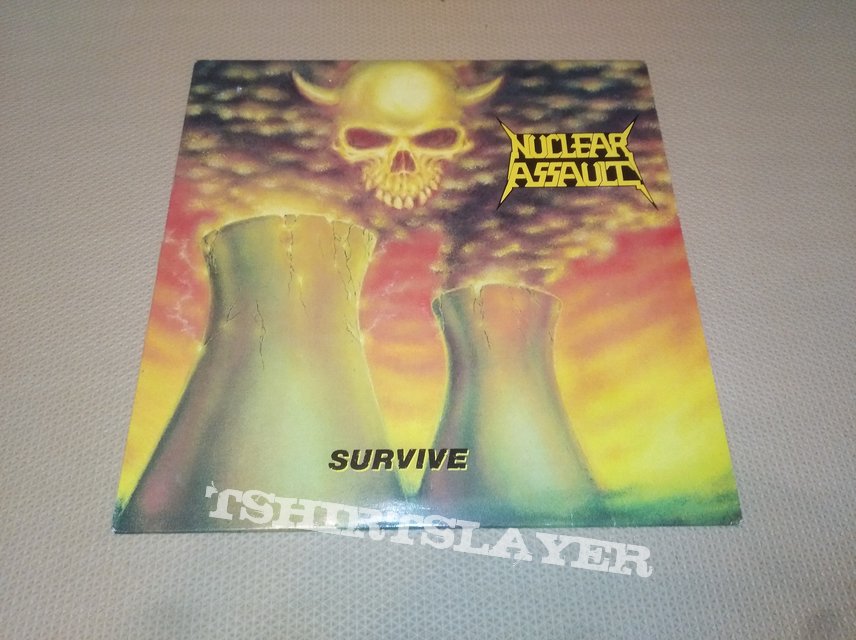 Nuclear Assault ‎– Survive (1988) Vinyl LP