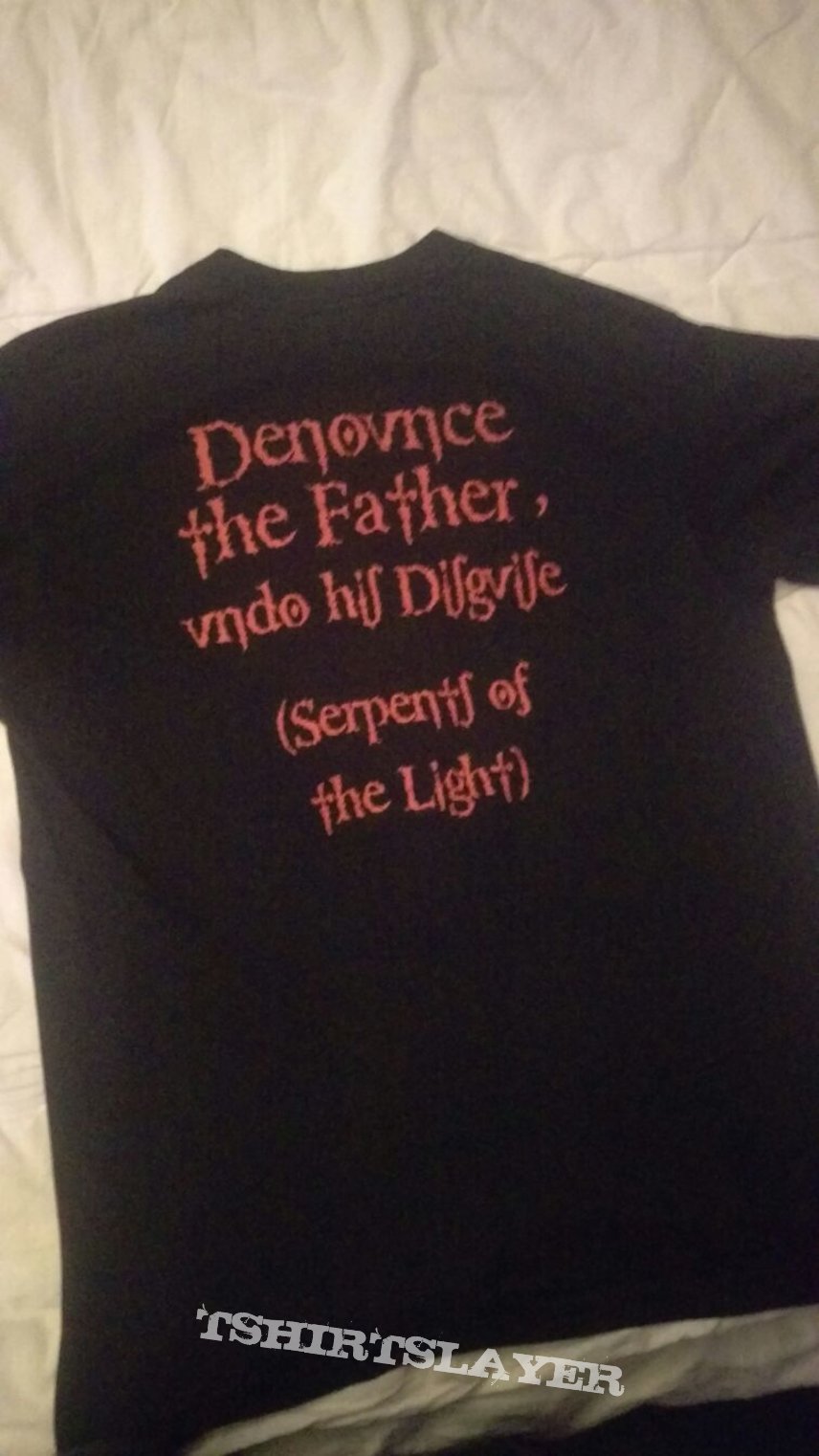 Deicide - Serpents of the Light shirt original 1997