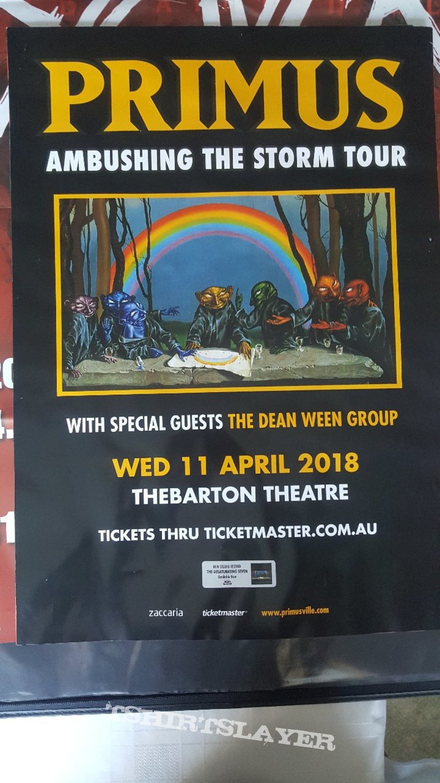 Primus australian tour poster