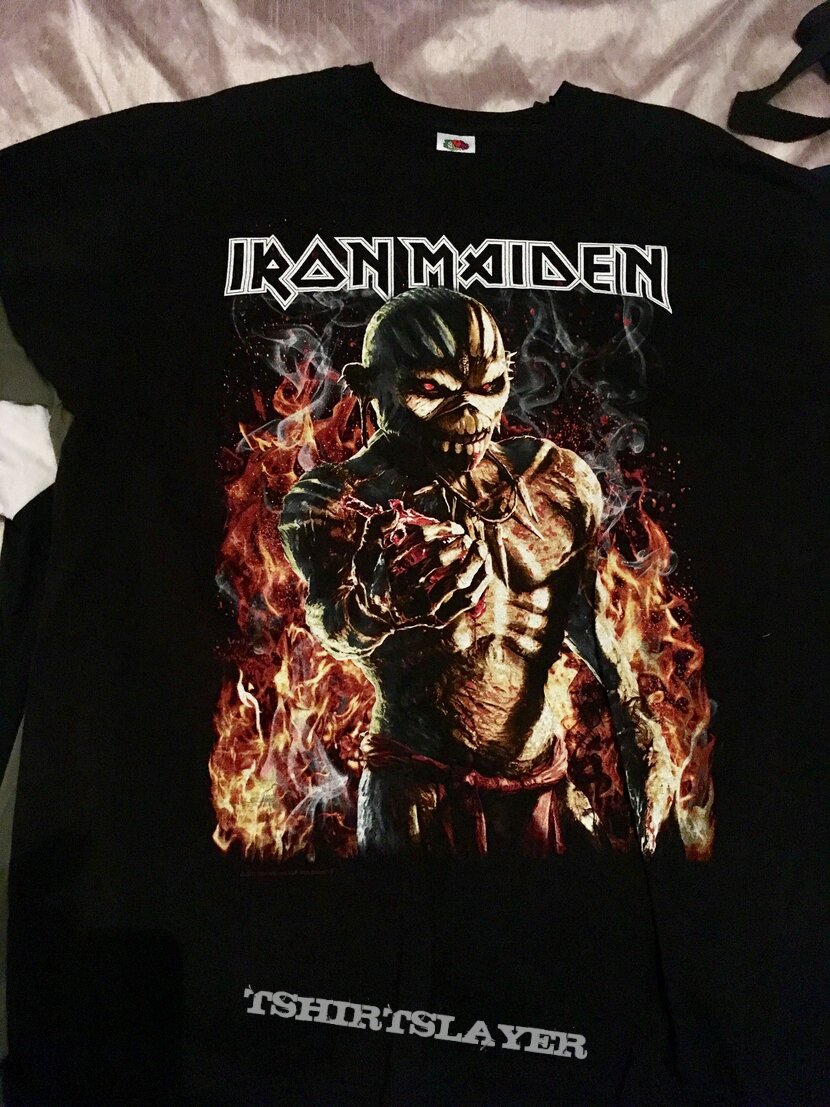 Iron Maiden Book Of Souls Tour 2017 T Shirt