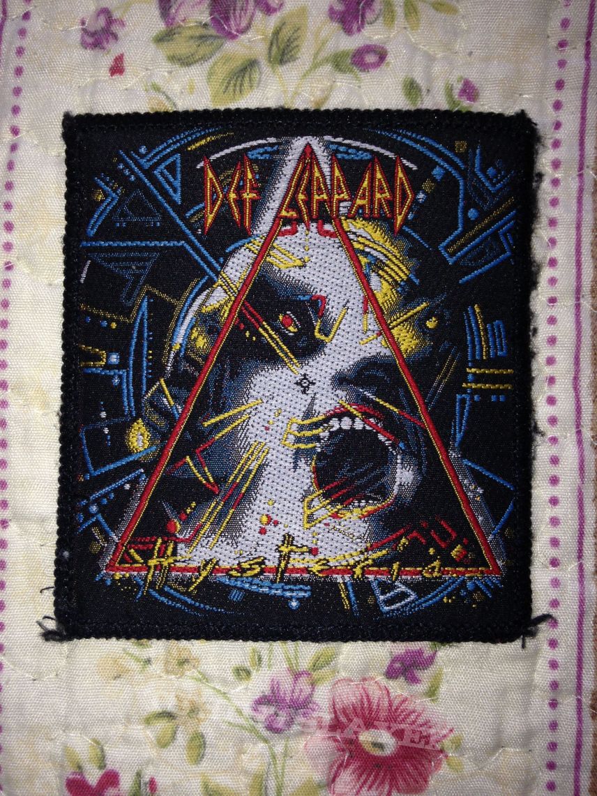 Def Leppard - Hysteria vintage patch