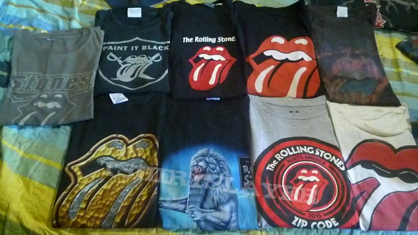 The Rolling Stones T Shirt Collection