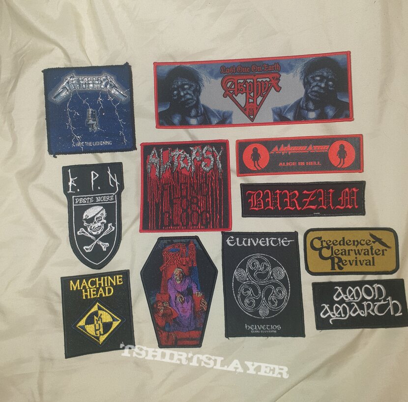Metallica Various patches up for grabs