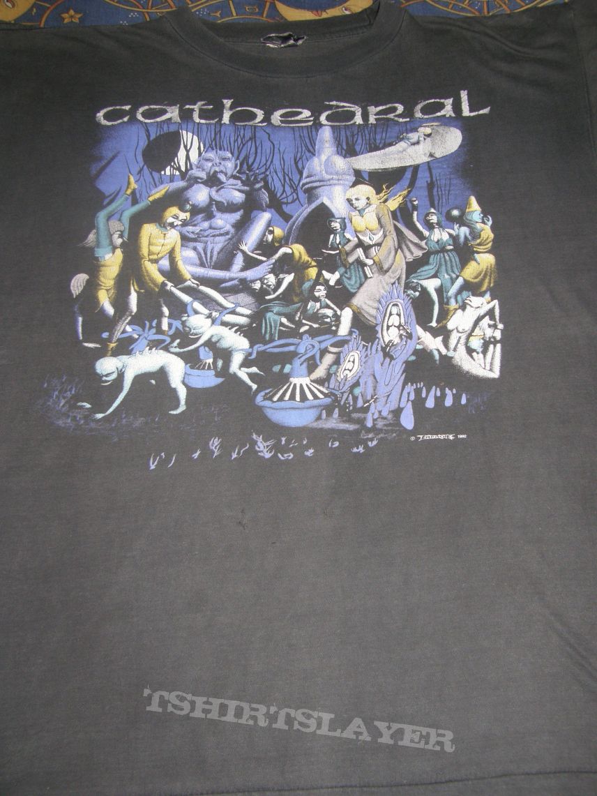 cathedral forest of equilibrium T-shirt earache original