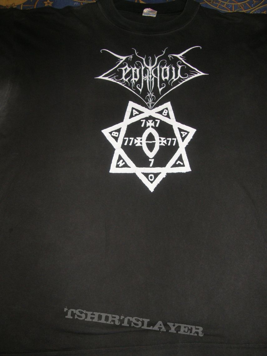 Zephyrous ‎– Entrance And Wandering On The Seven Zones original T-shirt 