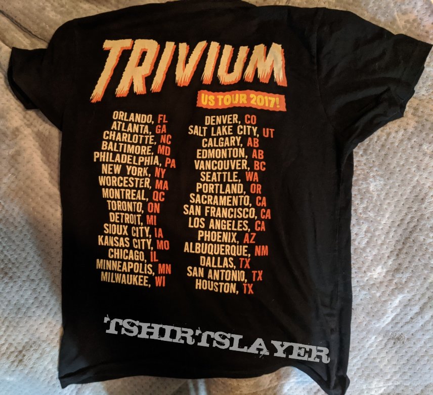 Trivium US Tour 2017 T-Shirt