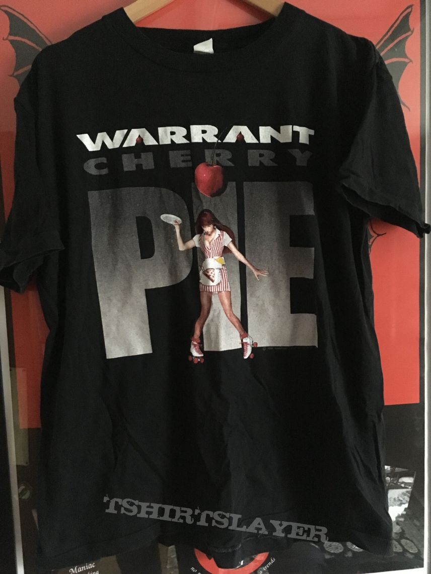 Warrant - cherry pie tour shirt 1990