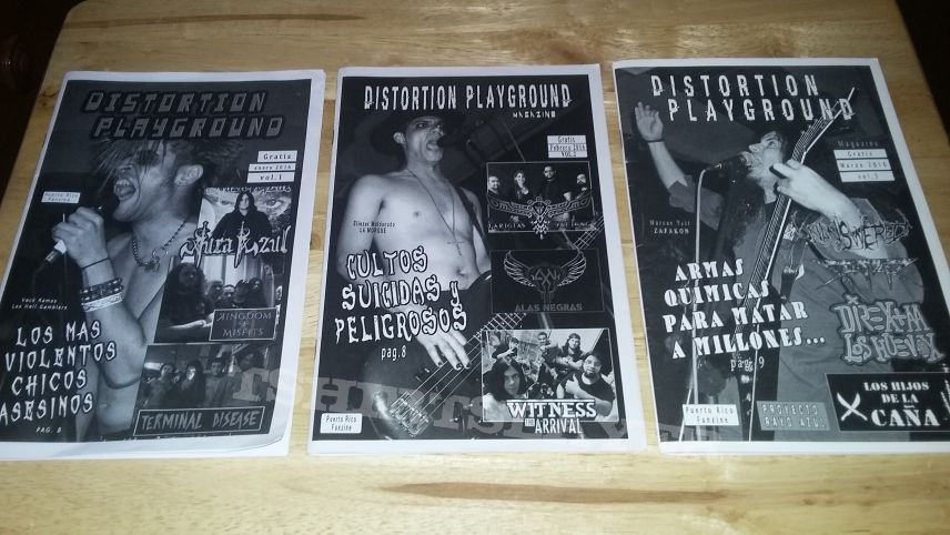 Dantesco Distortion Playground, Puerto Rico zines