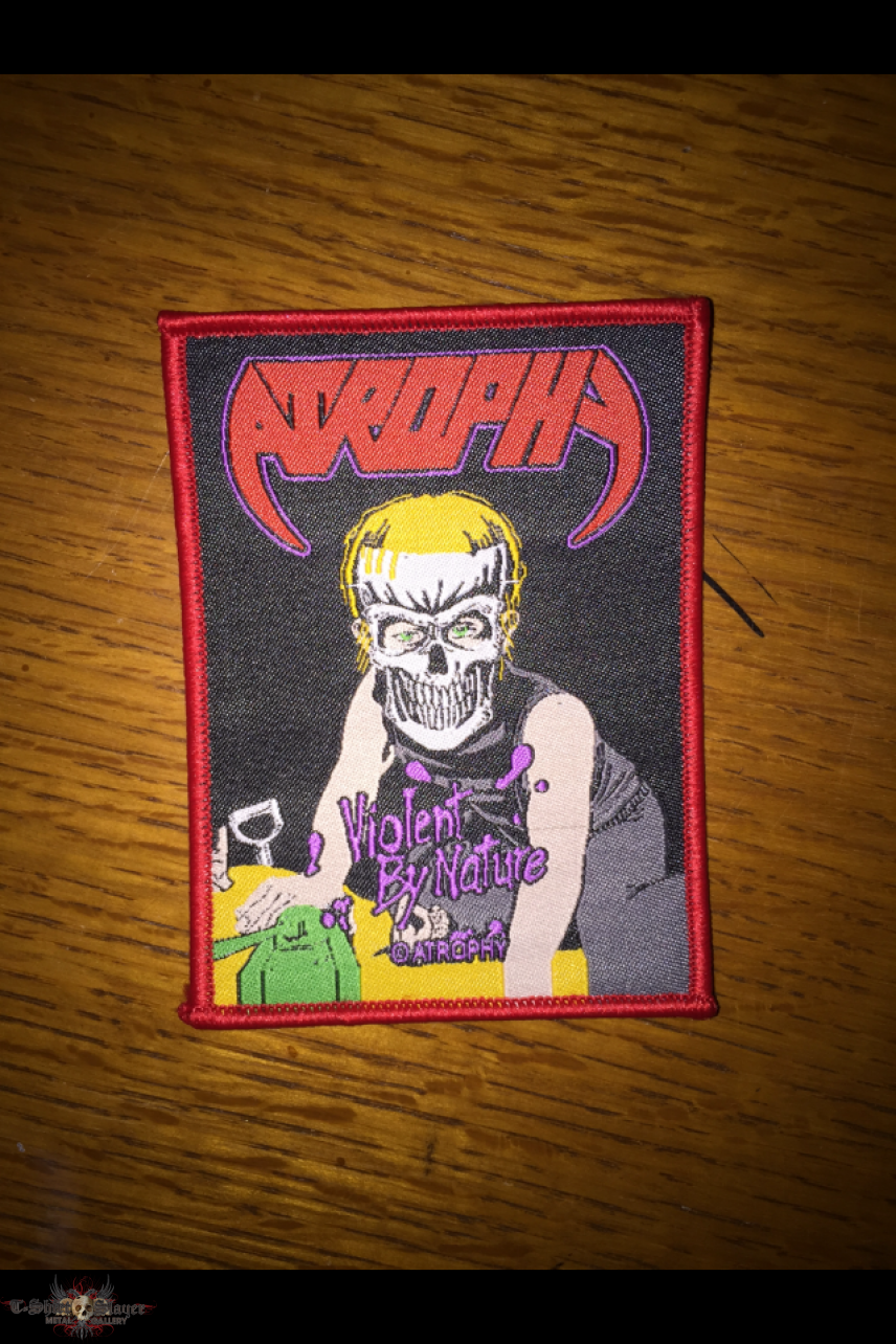 Atrophy - Violent by Nature Woven Patch