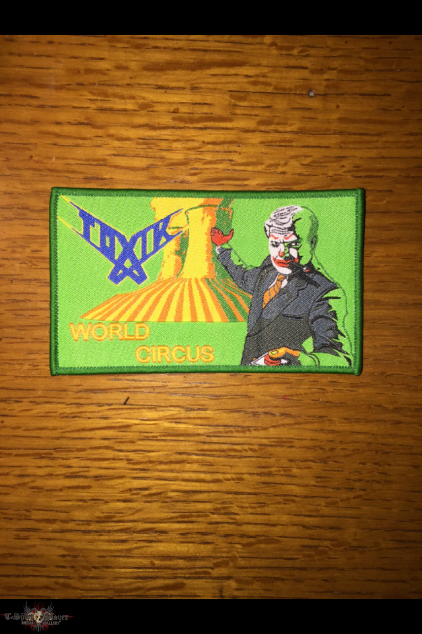 Toxik - World Circus Bootleg Woven Patch