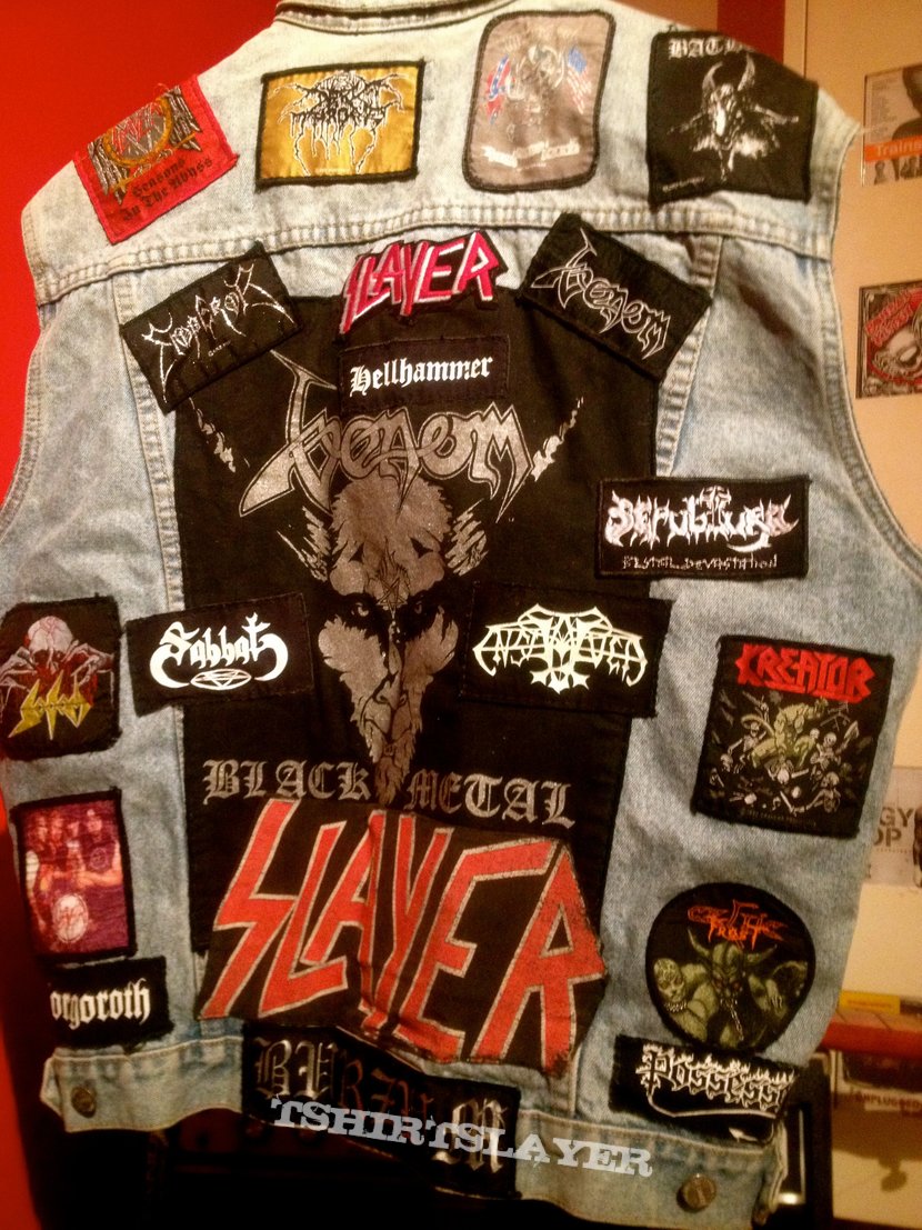 Venom My old and first battle jacket