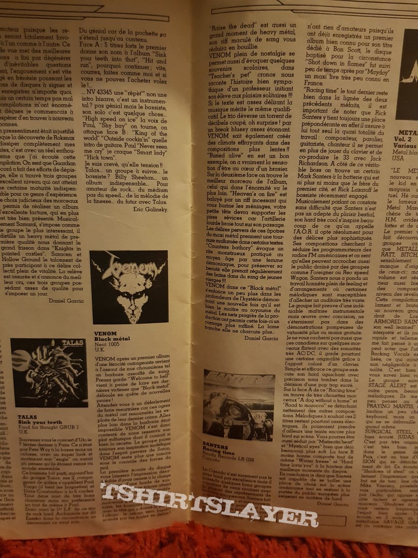 Venom article 1983