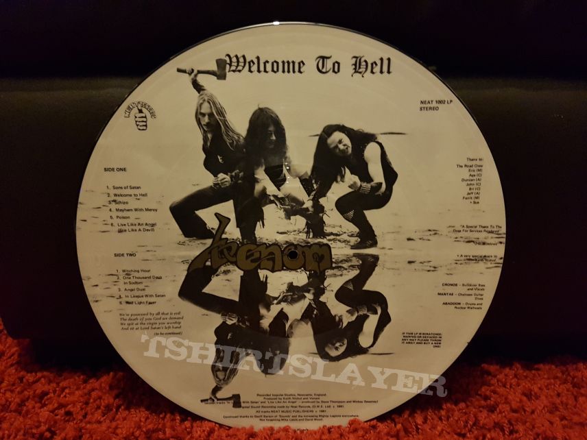 Venom - Welcome to Hell  picture disc