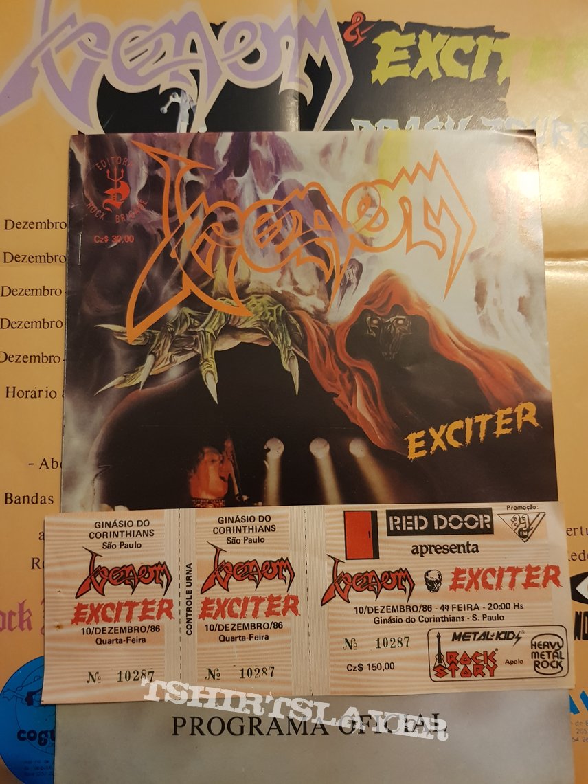 Venom + Exciter ticket set