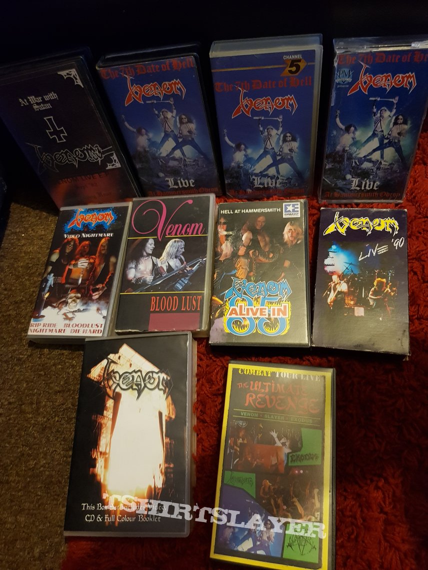 My Venom VHS collection....so far