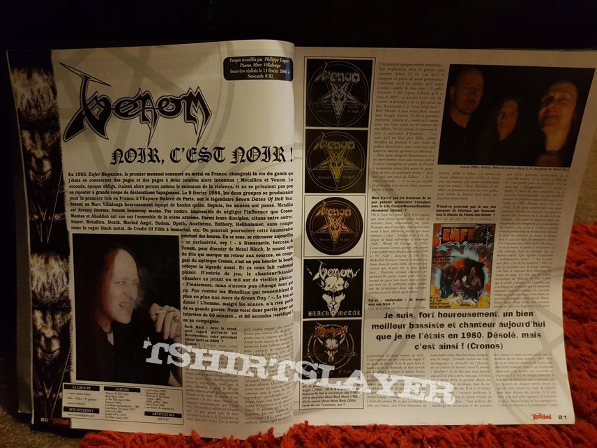 Venom - Metal Black articles 