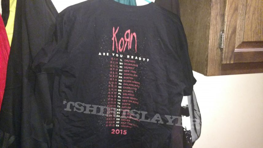 korn tour 2016 shirt