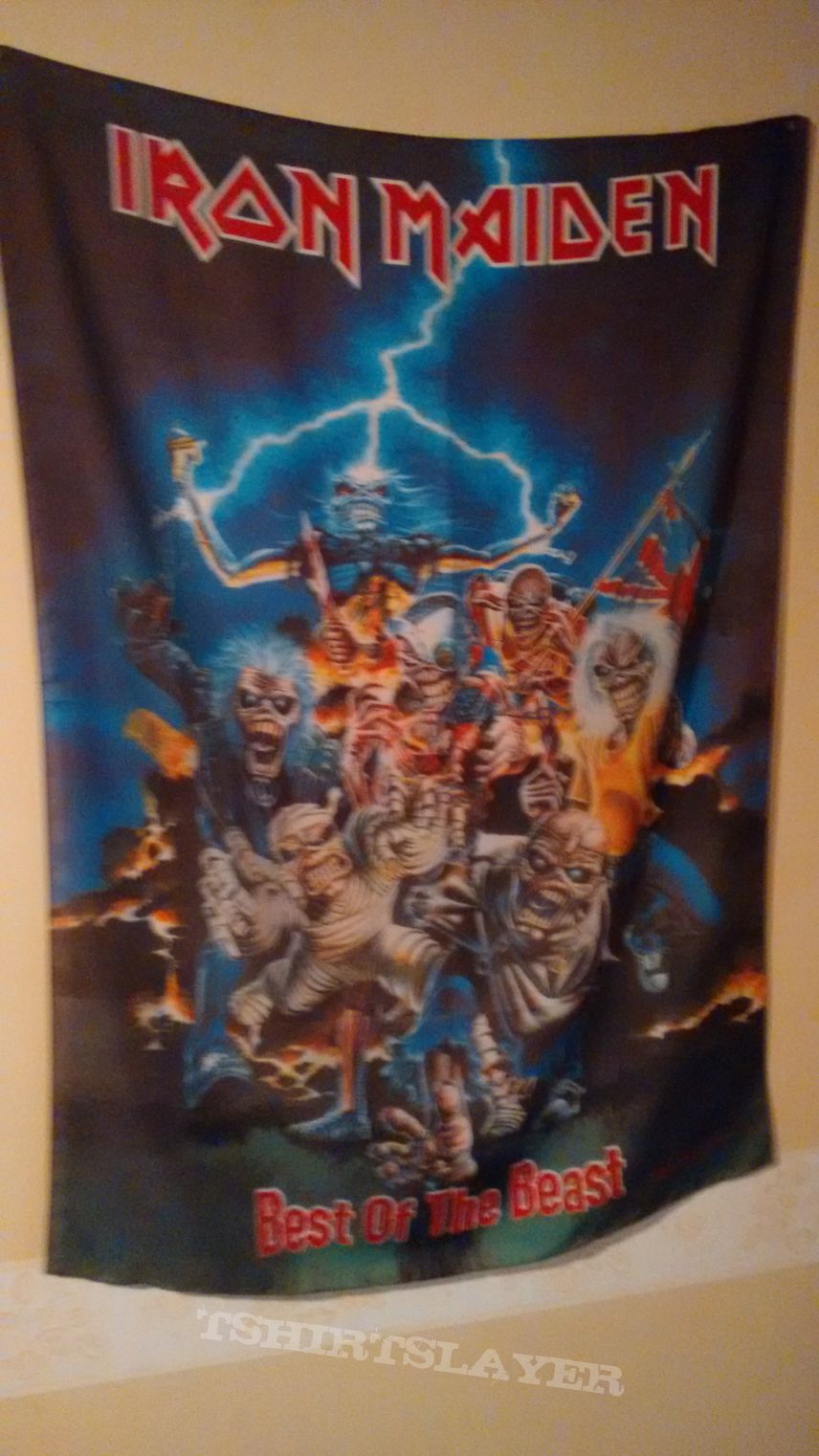 Iron Maiden - Best Of The Beast Poster Flag