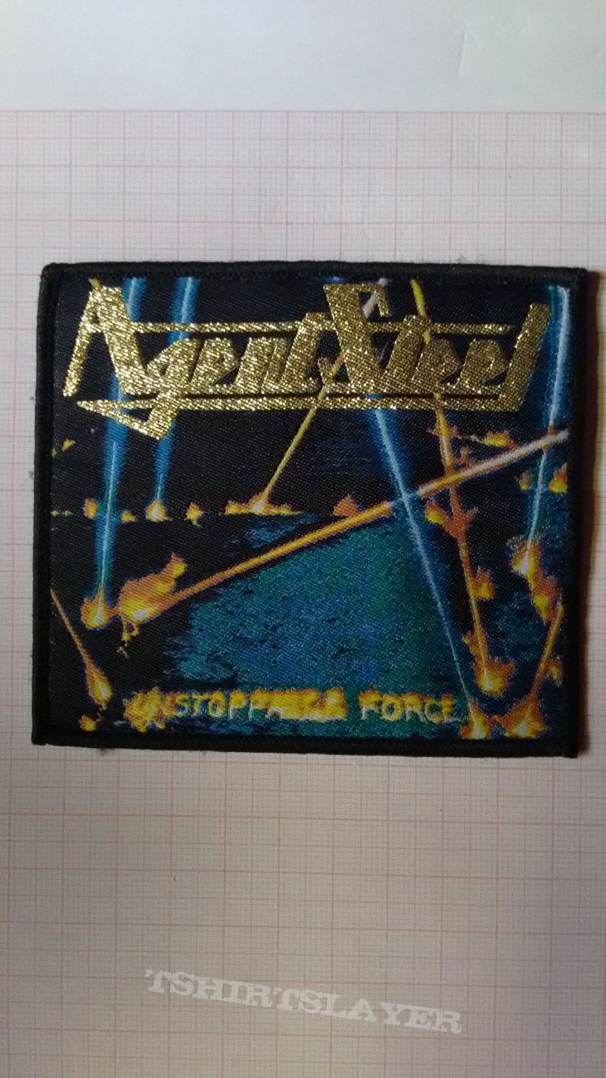 Official Agent Steel Unstoppable Force woven patch