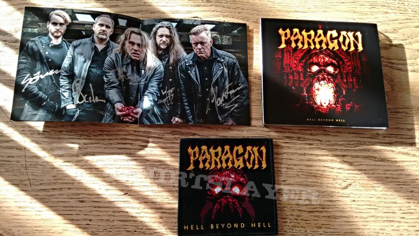 Paragon - Hell Beyond Hell (Signed + patch)