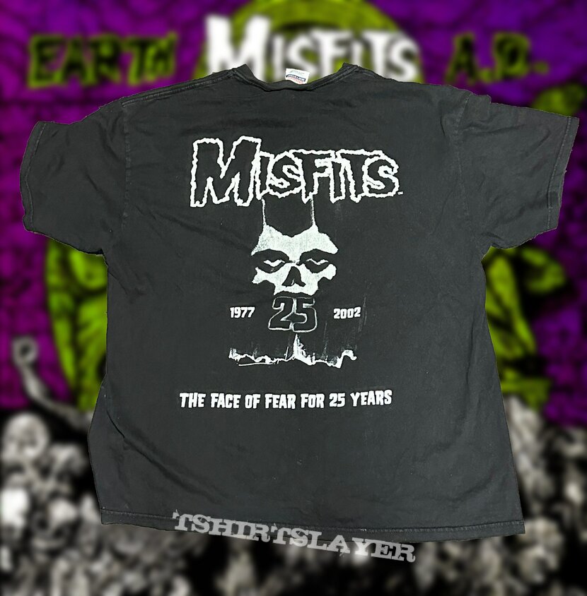 Misfits - Face of Fear 25 years | TShirtSlayer TShirt and ...