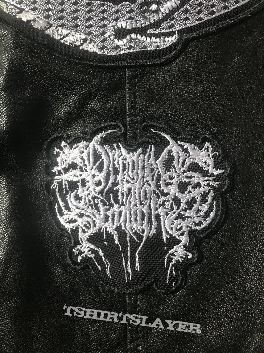 Custom made Dragged into sunlight DIY Leather Battle Jacket / vest