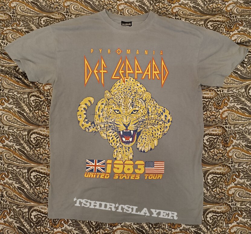 Def Leppard - Pyromania Tour 1983