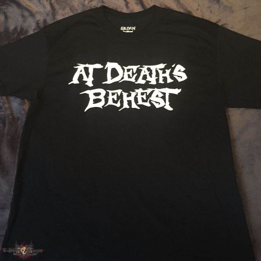 At Death&#039;s Behest Shirt and Signed Album