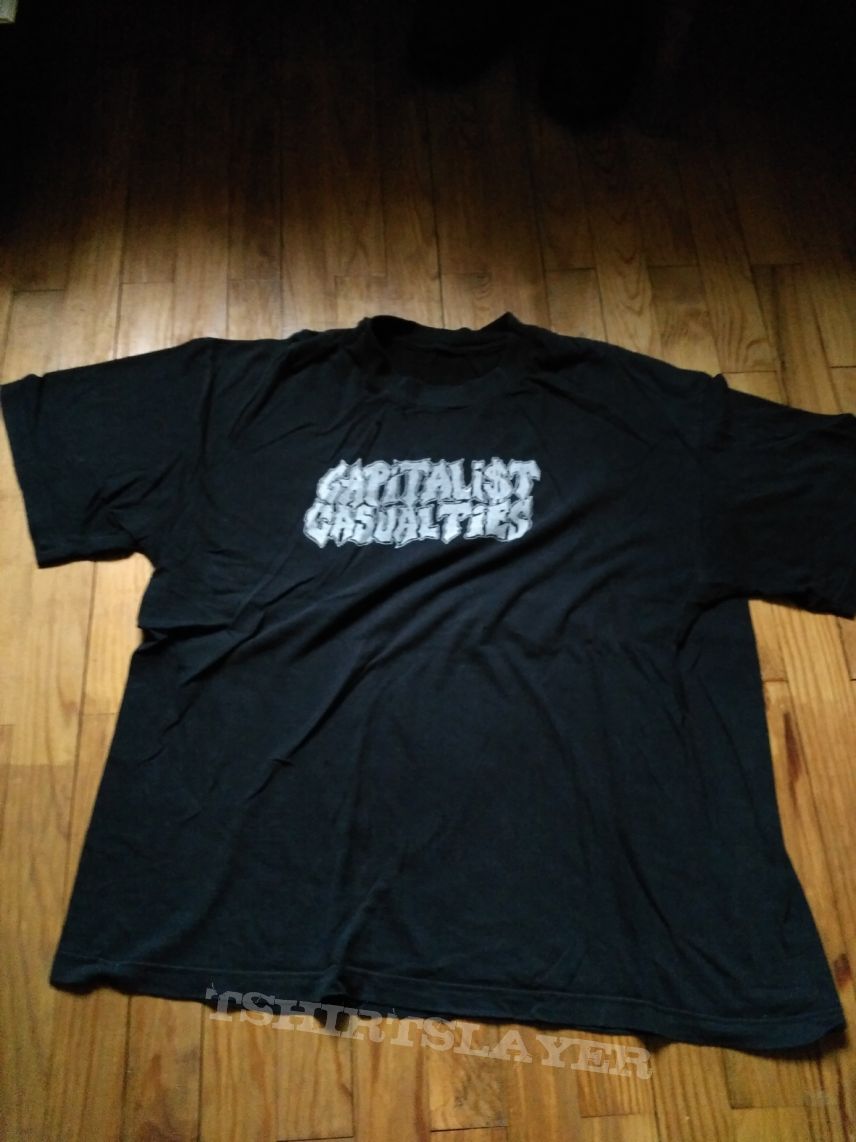 CAPITALIST CASUALTIES Tshirt USA grind powerviolence gods