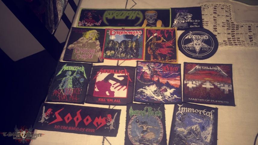 Metallica leftover patches