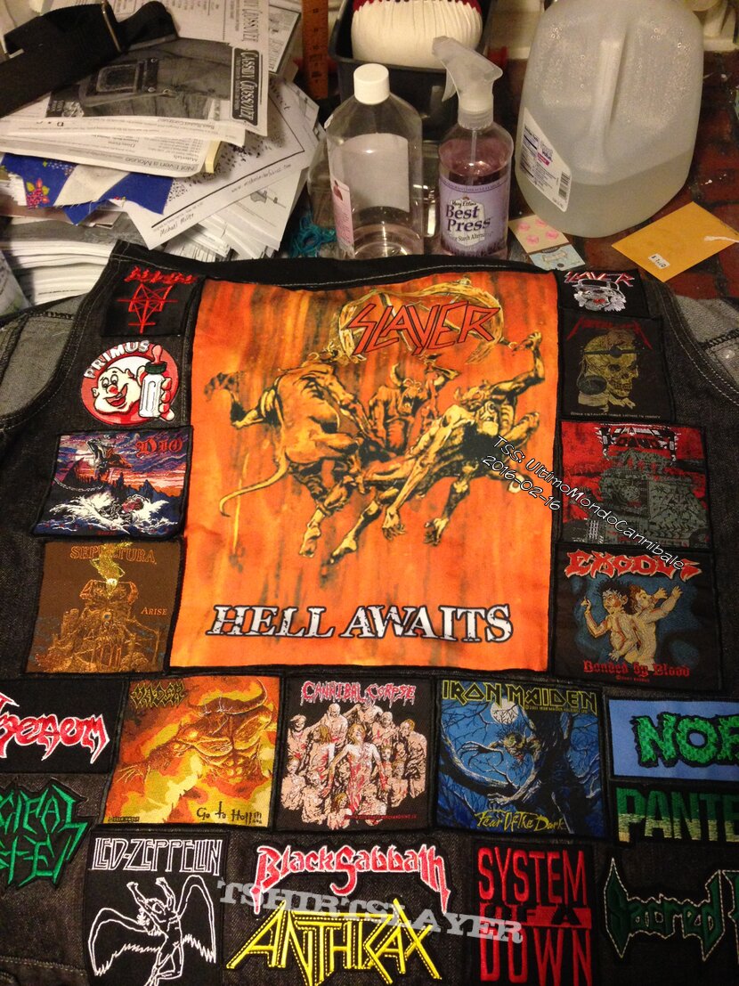 Slayer First battle jacket Slayer First battle jacket