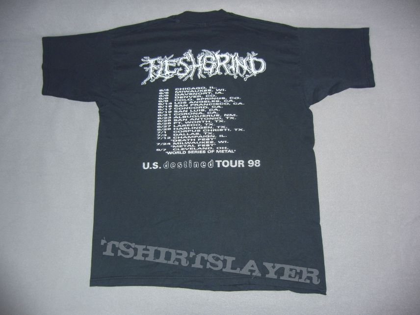 Fleshgrind - Destined for Defilement US Tour Shirt