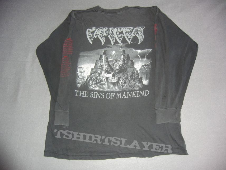 Cancer - Sins of mankind Tour Longsleeve