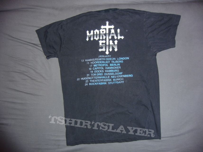 Mortal Sin - Face of Despair Tour Shirt