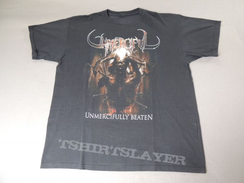 Unmerciful - Unmercifully Beaten Tour Shirt Unmerciful - Unmercifully Beaten Tour Shirt