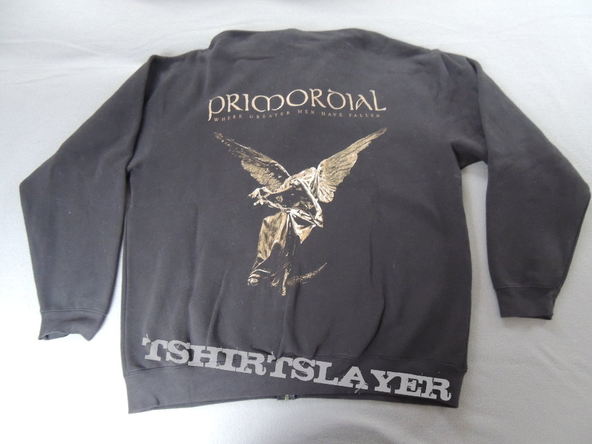 Primordial - Where greater men have fallen Zipper