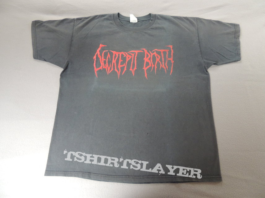 Decrepit Birth - Red Logo Shirt