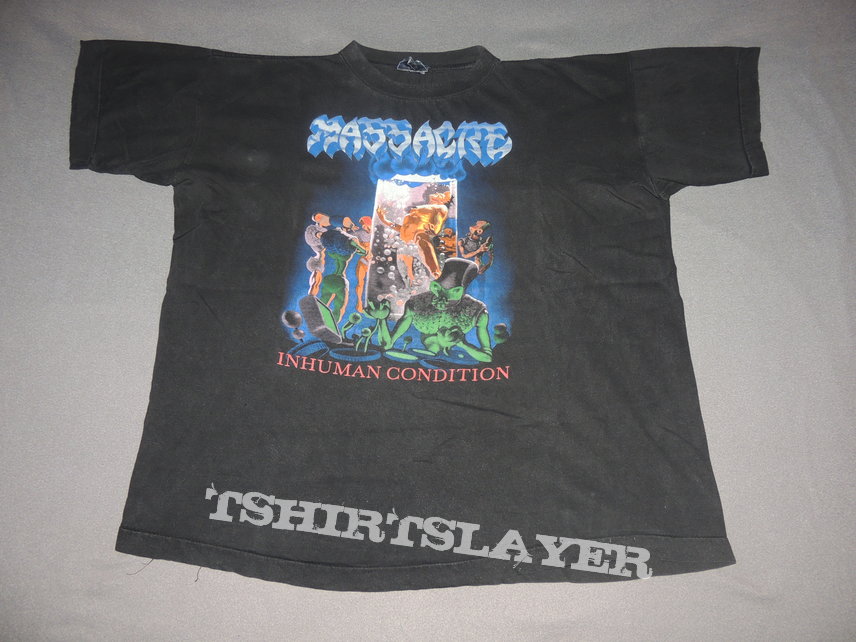 Massacre - Inhuman Condition Shirt | TShirtSlayer TShirt and BattleJacket  Gallery