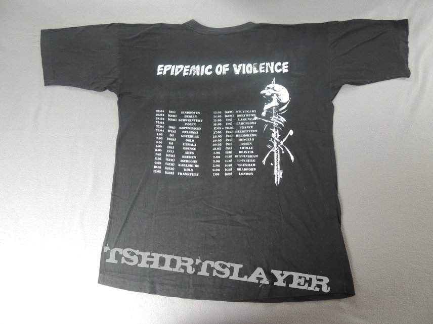 Demolition Hammer - Epidemic of Violence Tour Shirt III