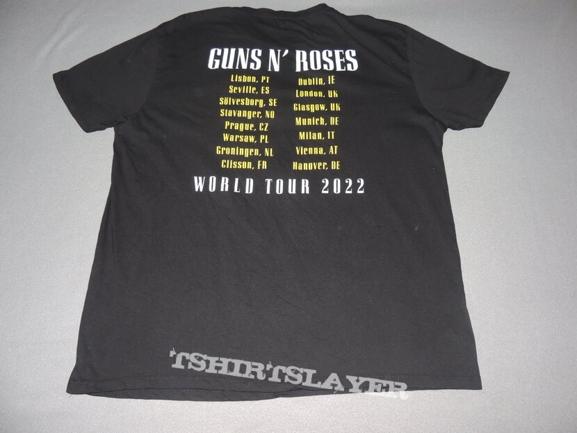 Guns N&#039; Roses - World Tour 2022 Shirt