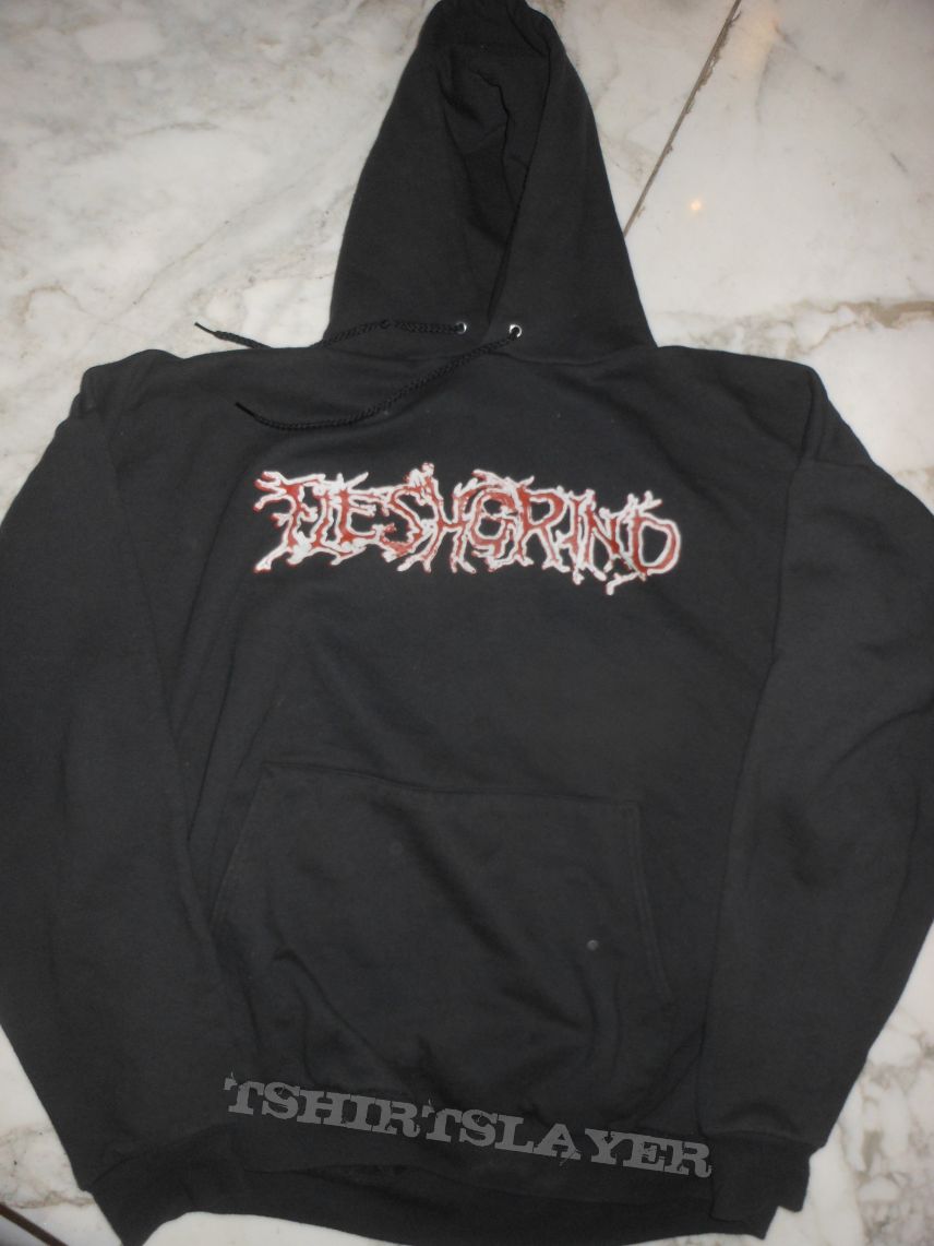 Fleshgrind hoodie I WANT TO SEE YOU BURN