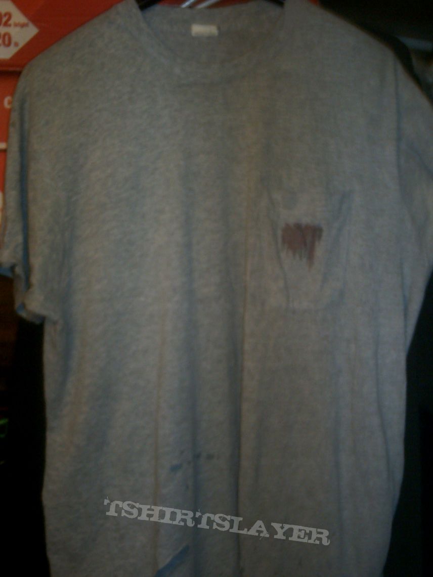 GUT DIY grey pocket t