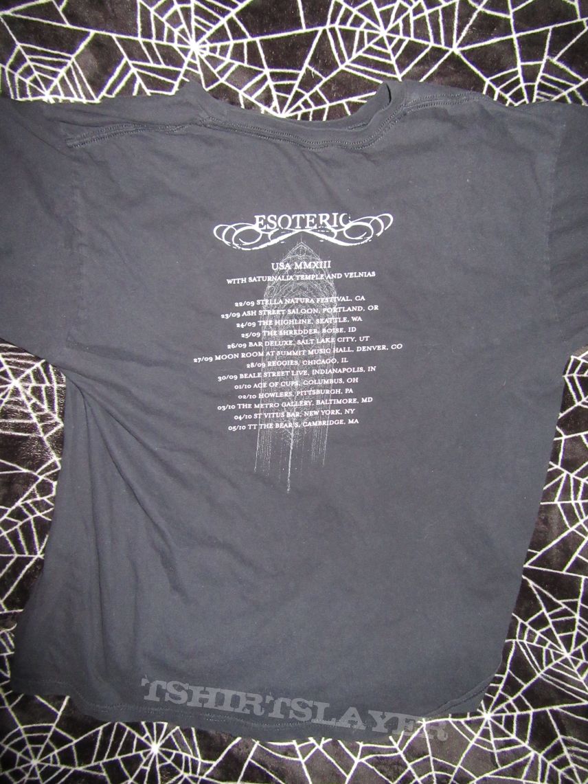 Esoteric 2013 tour Esoteric 2013 tour