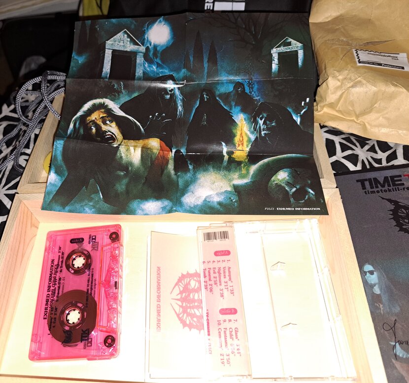 Fulci Exhumed Information &quot;Wooden box collectors ultimate limited edition&quot;