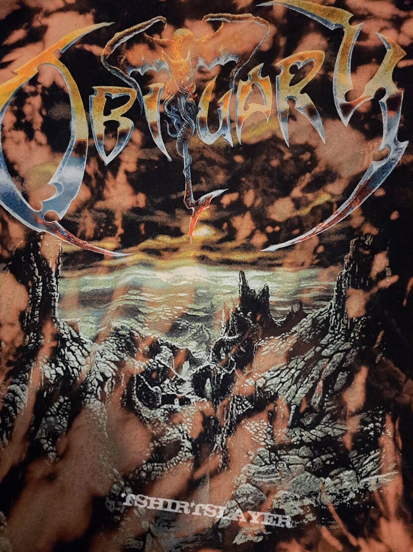 Obituary End Complete ls reverse tiedye