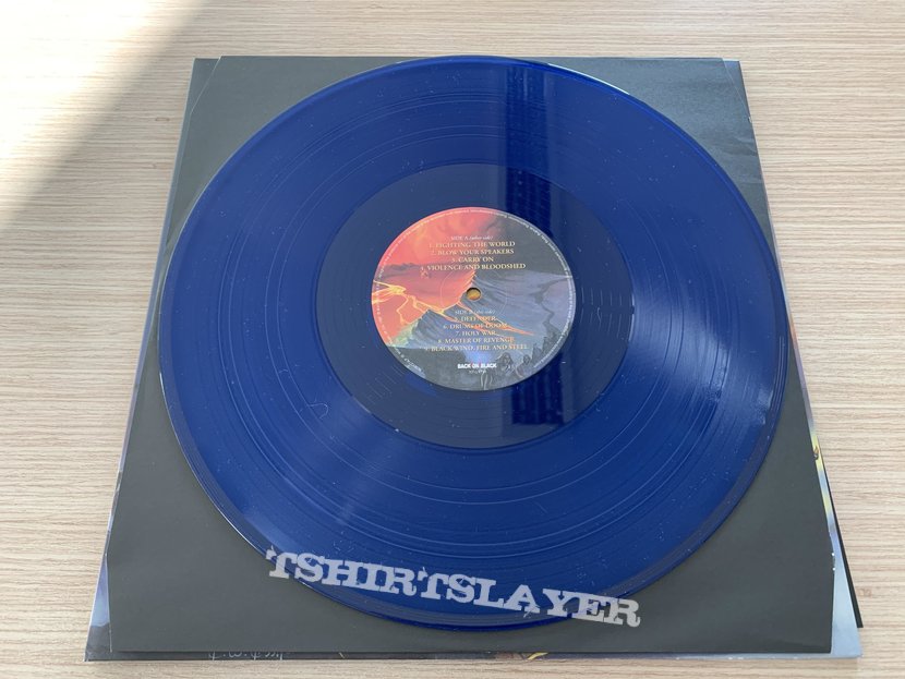 Manowar - FTW Blue vinyl 